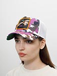 Бейсболка GOORIN BROTHERS арт. 101-1001 (фиолетовый / белый)